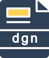dgn Creative Icon Design vector