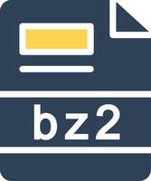 bz2 Creative Icon Design vector
