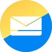 Envelope Creative Icon Design vector