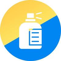 Spray Bottle Creative Icon Design vector