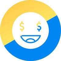 Greedy Creative Icon Design vector