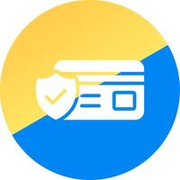 Payment Security Creative Icon Design vector