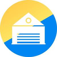 Warehouse Creative Icon Design vector