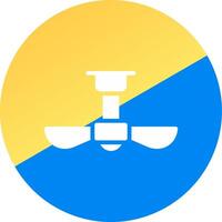 glyph Two Color Circle Design vector