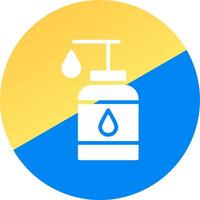 Hand Washer Creative Icon Design vector