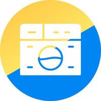 Laundry Creative Icon Design vector