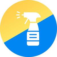 Spray Bottle Creative Icon Design vector