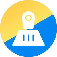 Garbage Picker Creative Icon Design vector