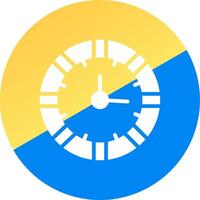 Clock Creative Icon Design vector