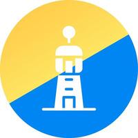 Lighthouse Creative Icon Design vector