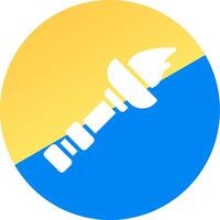 Torch Creative Icon Design vector
