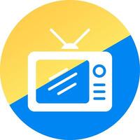 Tv Creative Icon Design vector