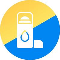 Deodorant Creative Icon Design vector