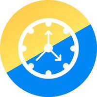 Clock Creative Icon Design vector