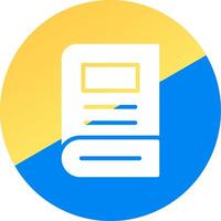 Book Creative Icon Design vector