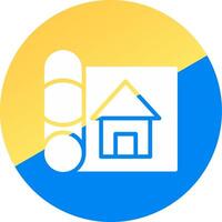 House Sketch Creative Icon Design vector