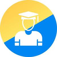 Graduate Creative Icon Design vector