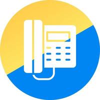 Telephone Creative Icon Design vector