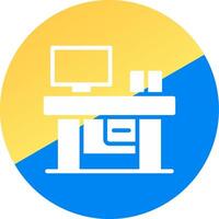 Desk Creative Icon Design vector