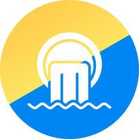 Sewer Creative Icon Design vector