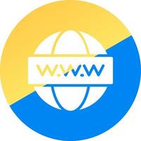WWW Creative Icon Design vector