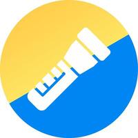 Flashlight Creative Icon Design vector