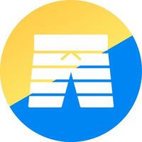 Swimming Trunks Creative Icon Design vector