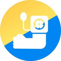 Blood Pressure Creative Icon Design vector