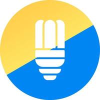 Light Bulb Creative Icon Design vector