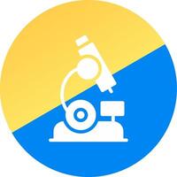 Microscope Creative Icon Design vector