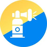 Air Horn Creative Icon Design vector