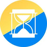 Hourglass Creative Icon Design vector