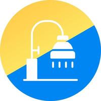 Shower Creative Icon Design vector