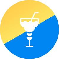 Cocktail Creative Icon Design vector