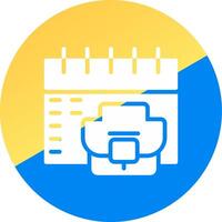 Calendar Creative Icon Design vector