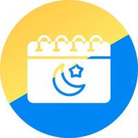 Calendar Creative Icon Design vector