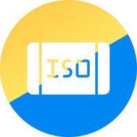 Iso Creative Icon Design vector