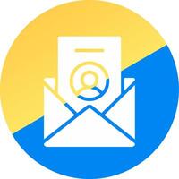 Mail Creative Icon Design vector