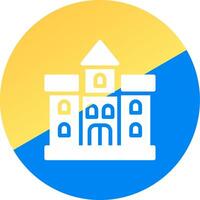 Castle Creative Icon Design vector