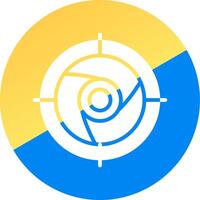 Shutter Creative Icon Design vector
