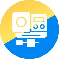 Action Camera Creative Icon Design vector