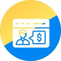 Backer Creative Icon Design vector