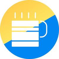 Hot Drink Creative Icon Design vector