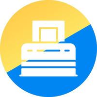 Printer Creative Icon Design vector