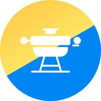 diseño de icono creativo de parrilla vector