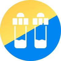 Test Tube Creative Icon Design vector