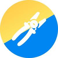 Pliers Creative Icon Design vector