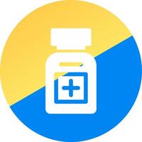 diseño de icono creativo de medicamentos vector