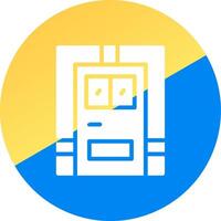 Room Door Creative Icon Design vector