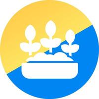 Gardening Creative Icon Design vector